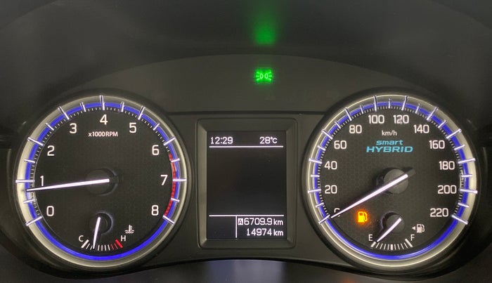 2021 Maruti S Cross ZETA SHVS PETROL, Petrol, Manual, 15,012 km, Odometer Image