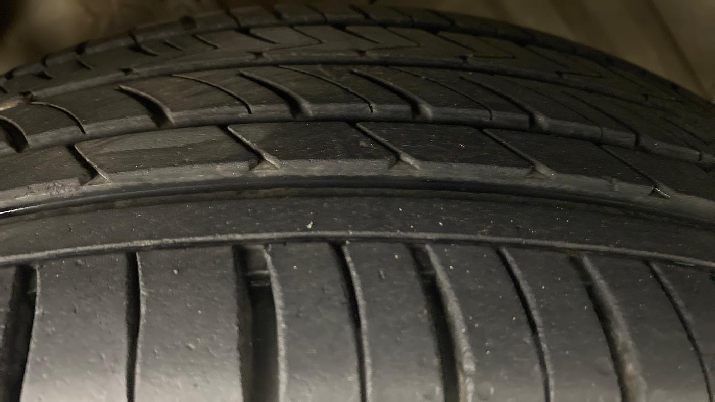 2021 Maruti S Cross ZETA SHVS PETROL, Petrol, Manual, 15,012 km, Right Front Tyre Tread