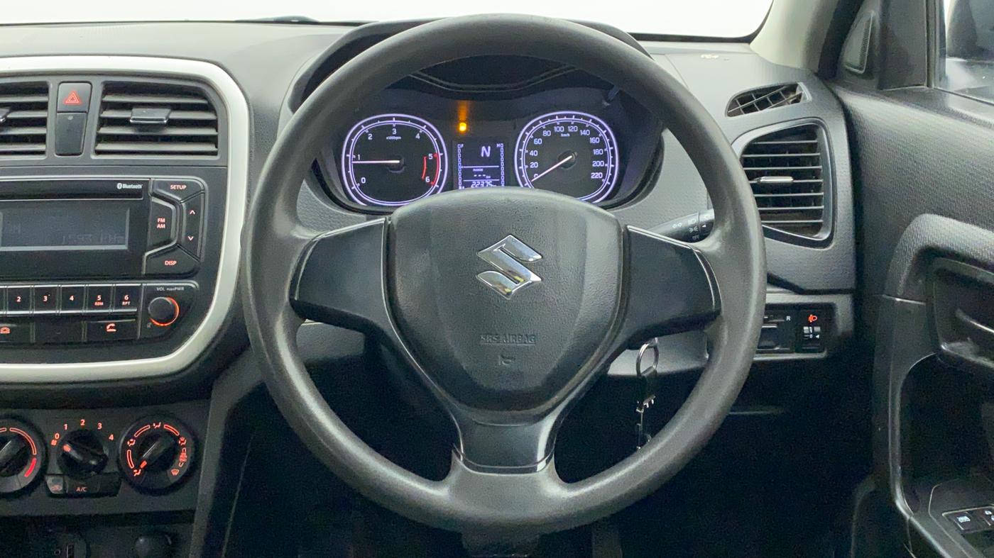 2019 Maruti Vitara Brezza VDI AMT, Diesel, Automatic, 22,375 km, Steering Wheel Close Up