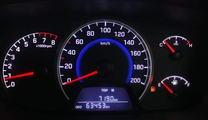 2018 Hyundai Grand i10 SPORTZ 1.2 KAPPA VTVT, Petrol, Manual, 63,450 km, Odometer Image