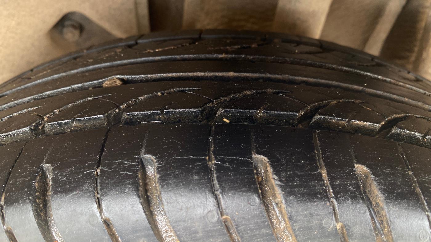 2017 Tata Tiago XT PETROL, Petrol, Manual, 74,764 km, Left Rear Tyre Tread