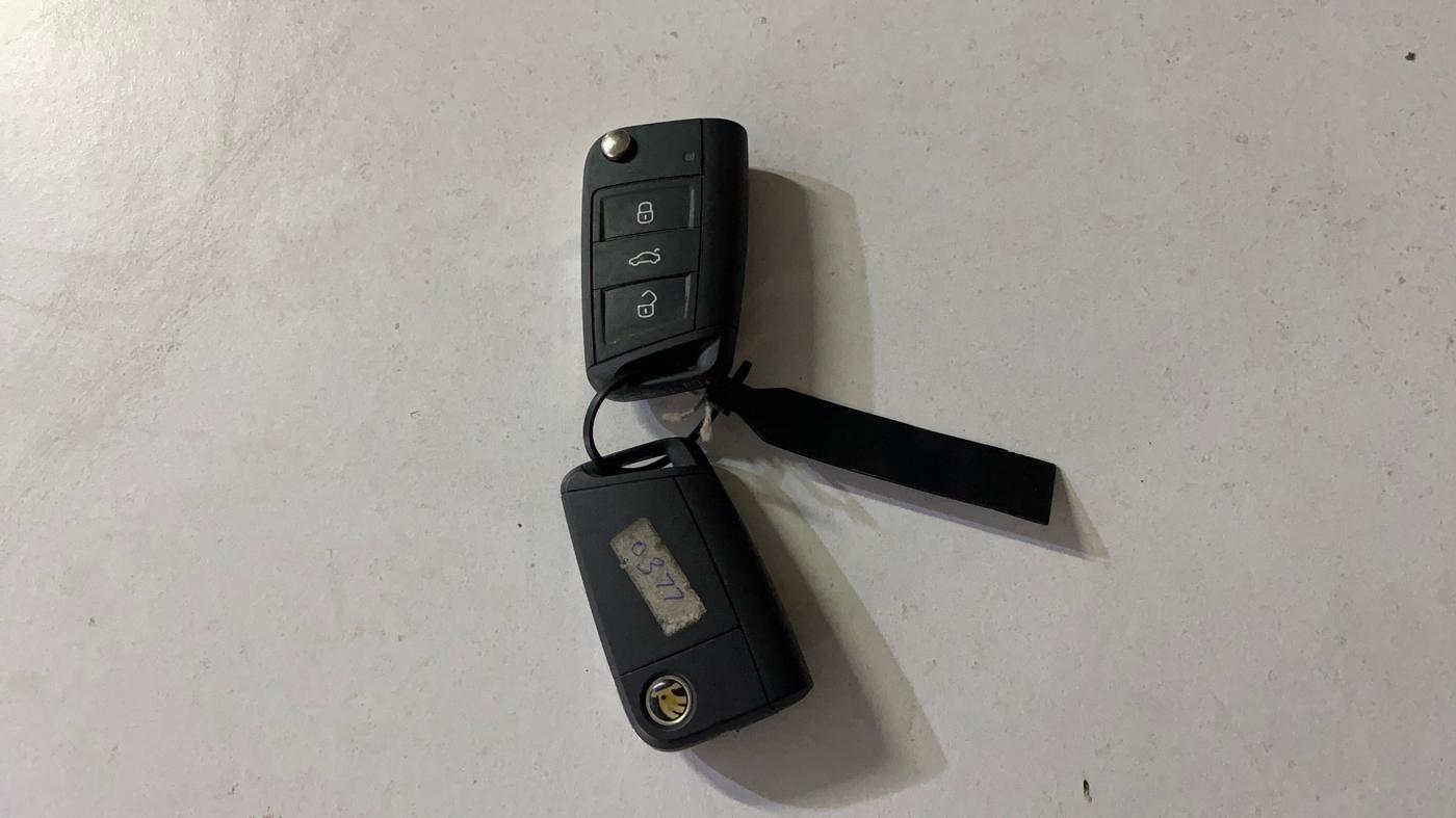 2022 Skoda KUSHAQ STYLE 1.5L TSI MT, Petrol, Manual, 85,413 km, Key Close Up