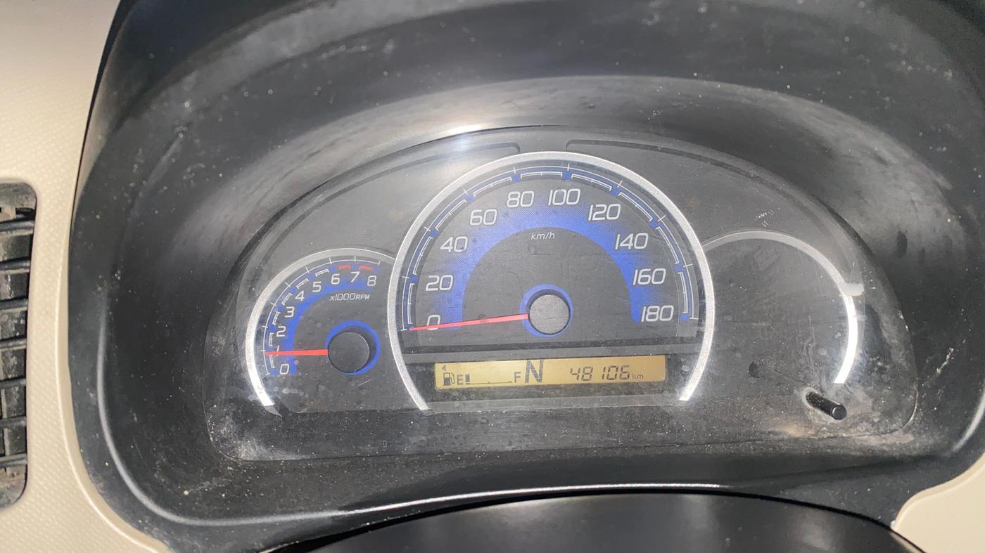 2018 Maruti Wagon R 1.0 VXI AMT, Petrol, Automatic, 48,105 km, Odometer Image