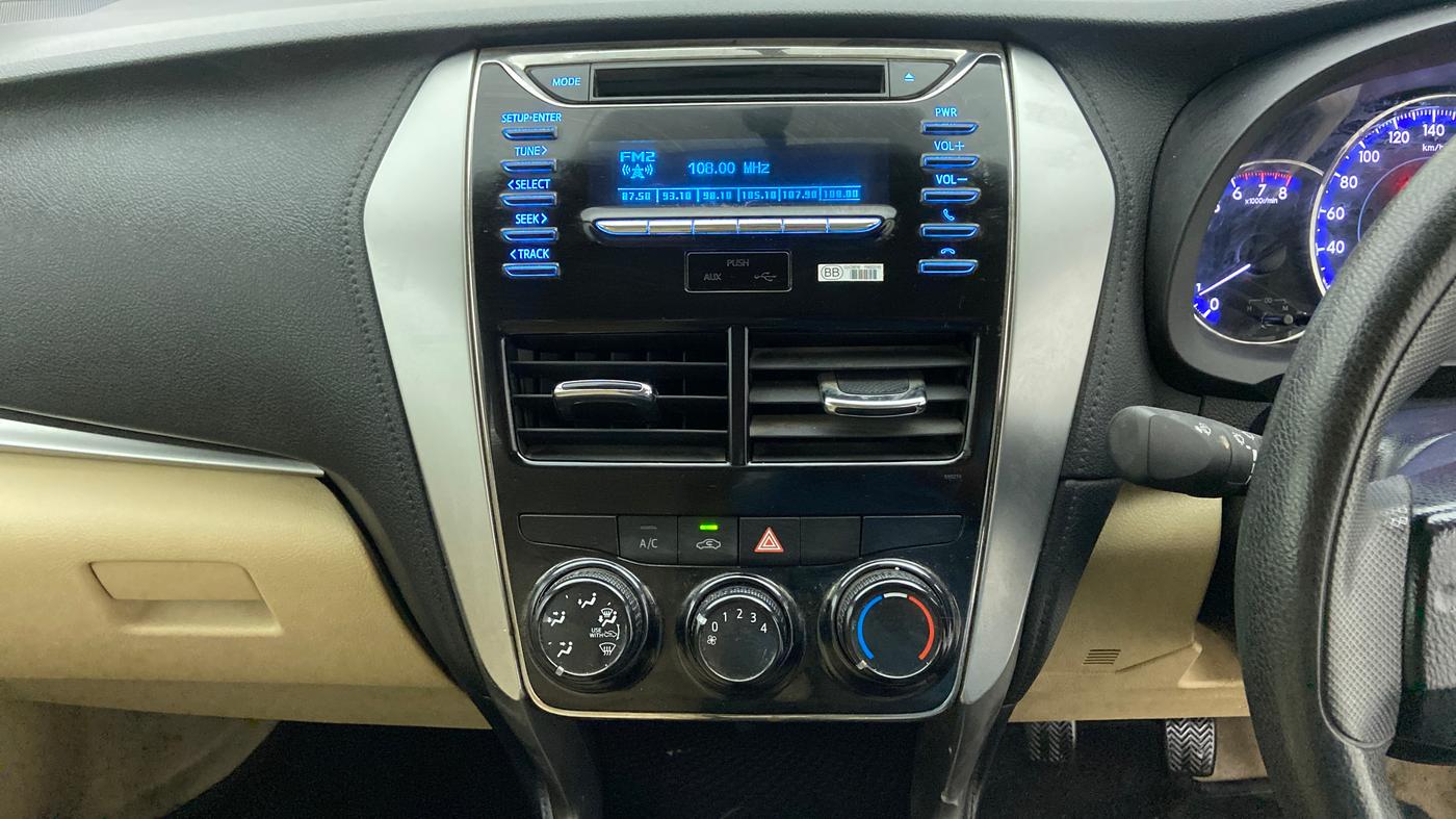 2018 Toyota YARIS J MT, Petrol, Manual, 14,652 km, Air Conditioner
