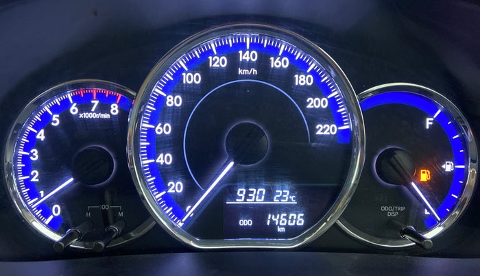 2018 Toyota YARIS J MT, Petrol, Manual, 14,652 km, Odometer Image