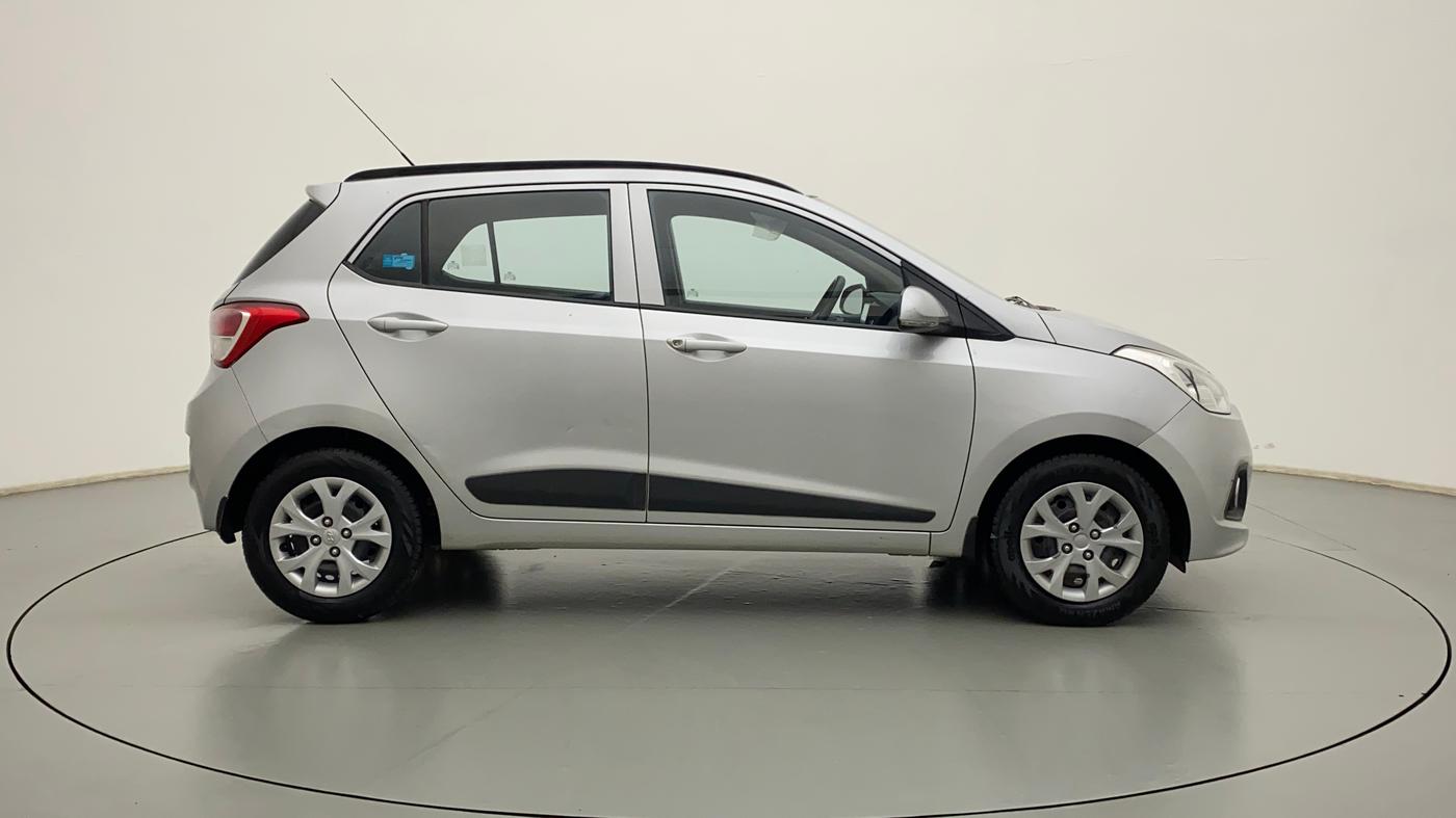 2015 Hyundai Grand i10 SPORTZ 1.2 KAPPA VTVT, Petrol, Manual, 50,576 km, Right Side View