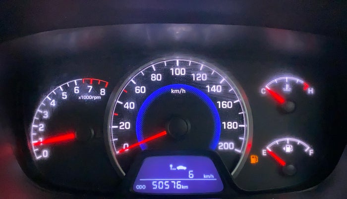 2015 Hyundai Grand i10 SPORTZ 1.2 KAPPA VTVT, Petrol, Manual, 50,576 km, Odometer Image