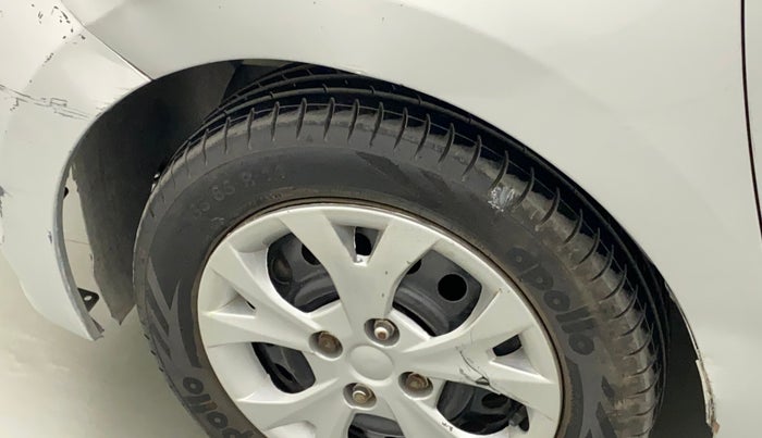 2015 Hyundai Grand i10 SPORTZ 1.2 KAPPA VTVT, Petrol, Manual, 50,576 km, Left fender - Lining loose
