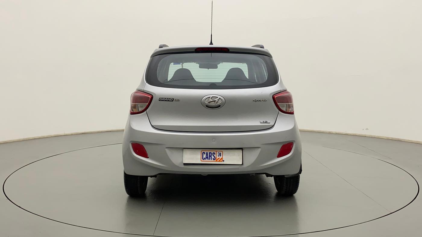 2015 Hyundai Grand i10 SPORTZ 1.2 KAPPA VTVT, Petrol, Manual, 50,576 km, Back/Rear