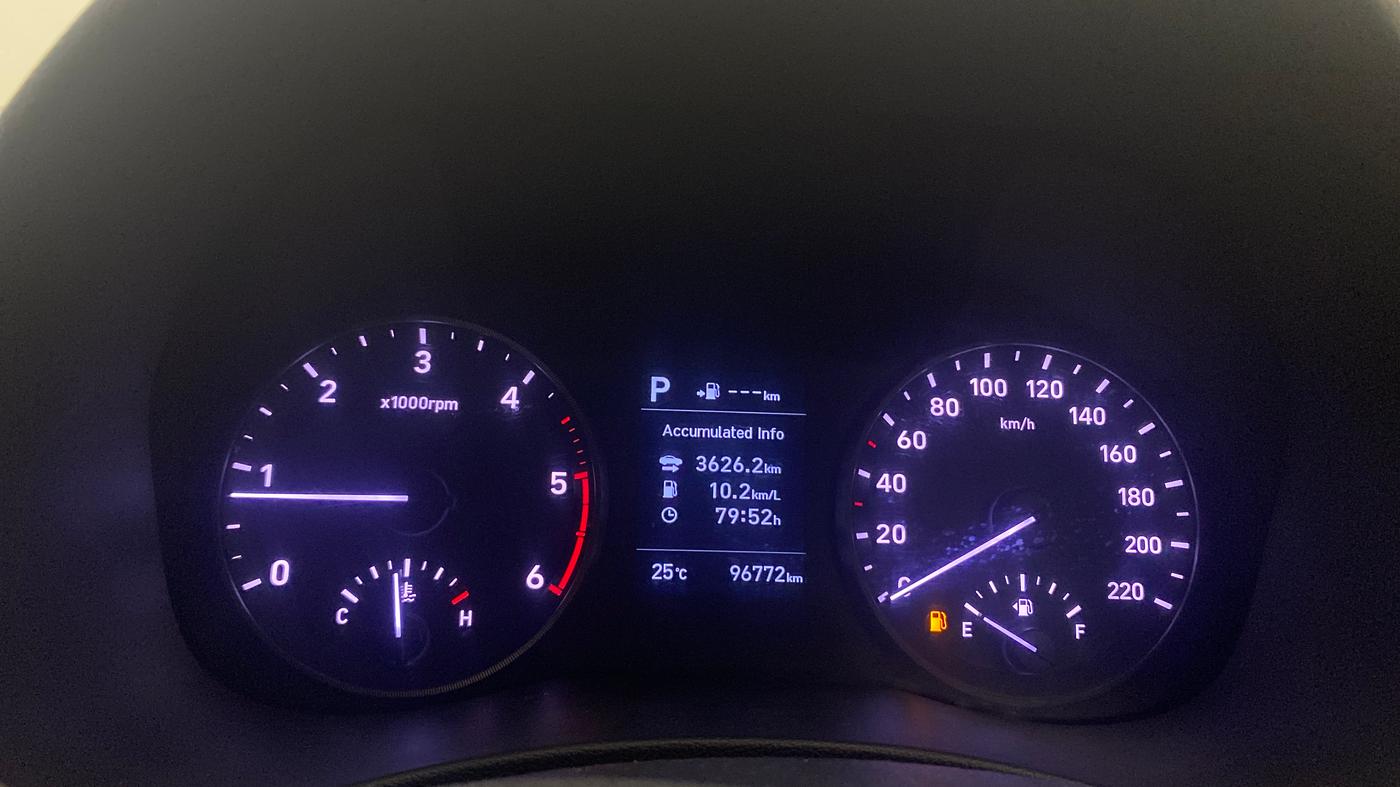 2019 Hyundai Verna 1.6 CRDI SX (O) AT, Diesel, Automatic, 96,750 km, Odometer Image