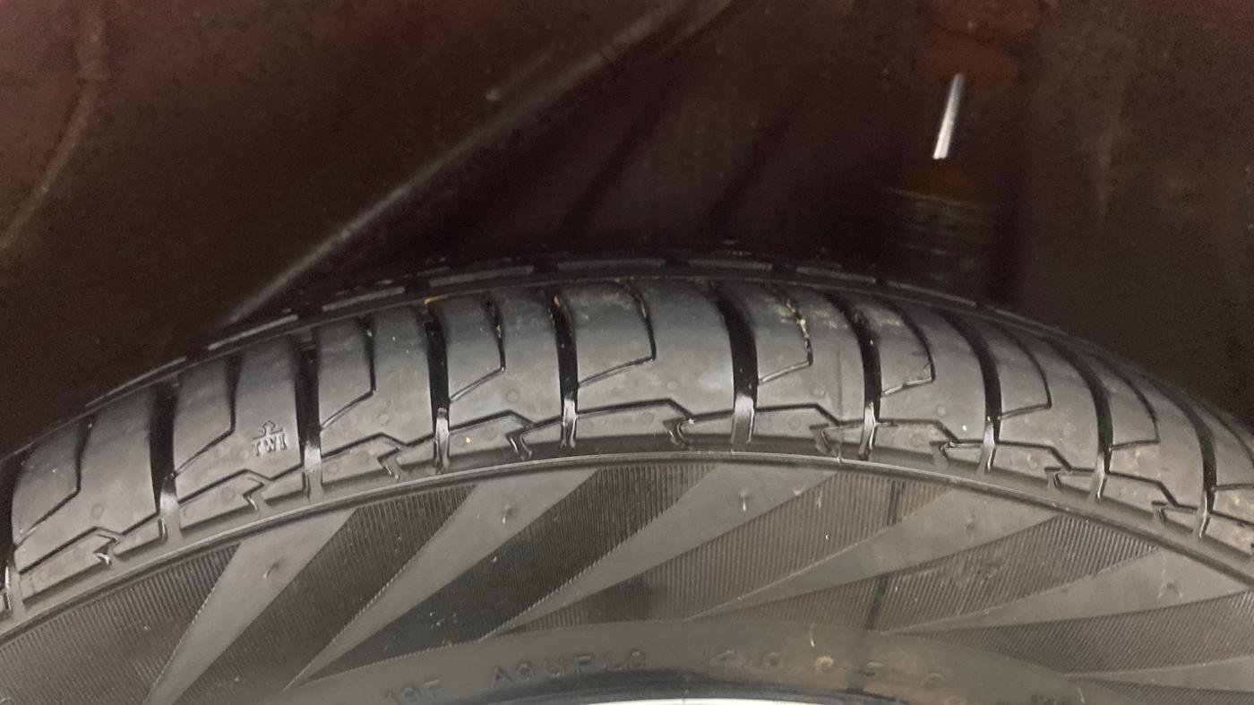 2019 Hyundai Verna 1.6 CRDI SX (O) AT, Diesel, Automatic, 96,750 km, Left Rear Tyre Tread