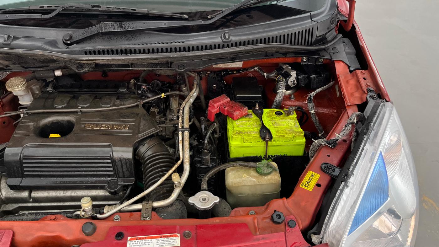 2013 Maruti Wagon R 1.0 VXI, Petrol, Manual, 63,030 km, Engine View - Left