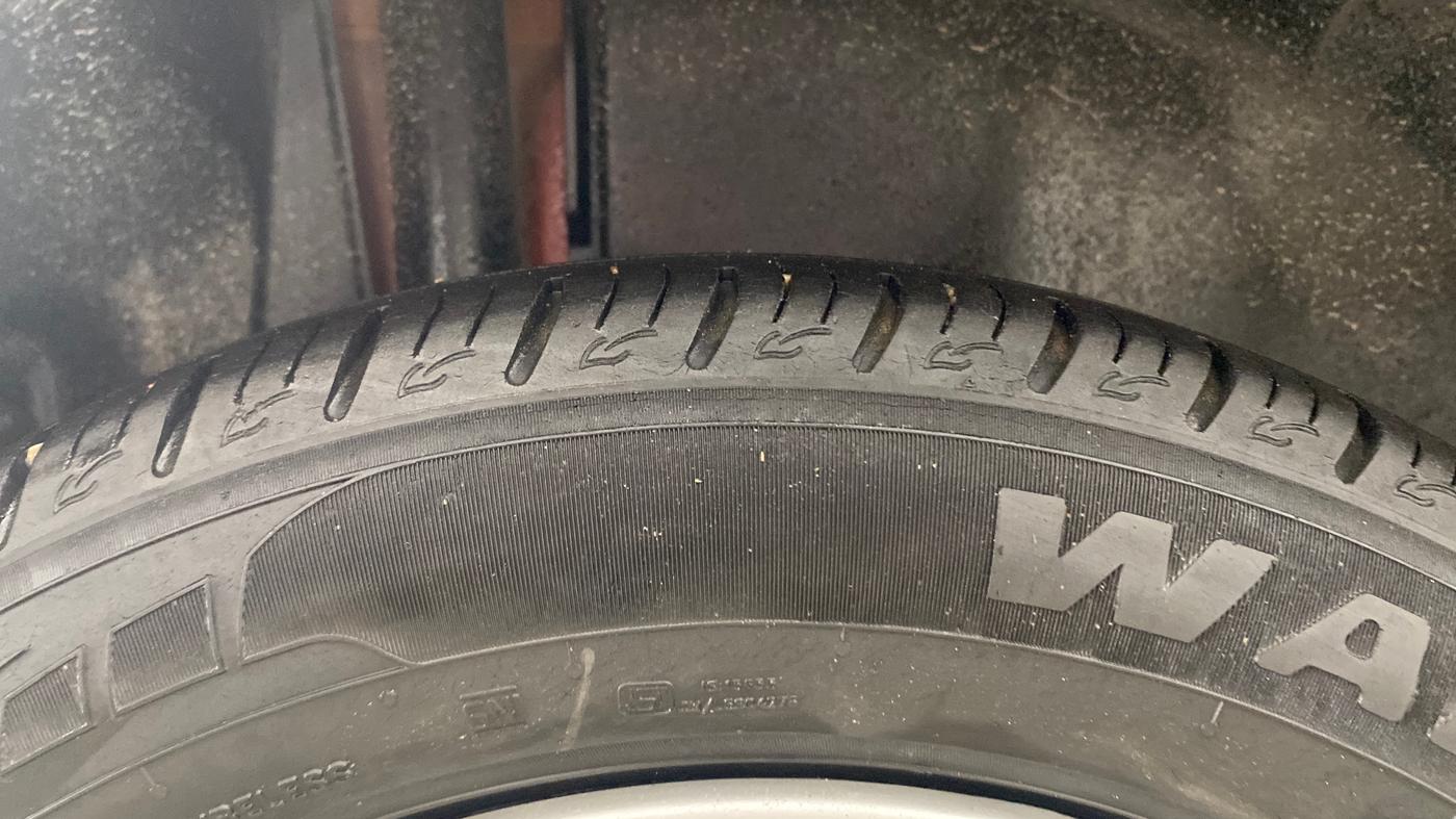 2022 Maruti Vitara Brezza VXI, Petrol, Manual, 75,618 km, Right Rear Tyre Tread