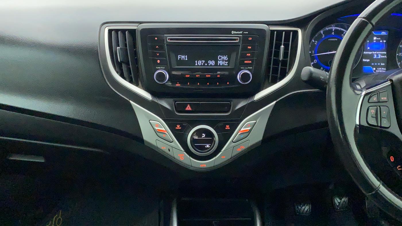 2017 Maruti Baleno ZETA 1.2 K12, Petrol, Manual, 53,908 km, Air Conditioner