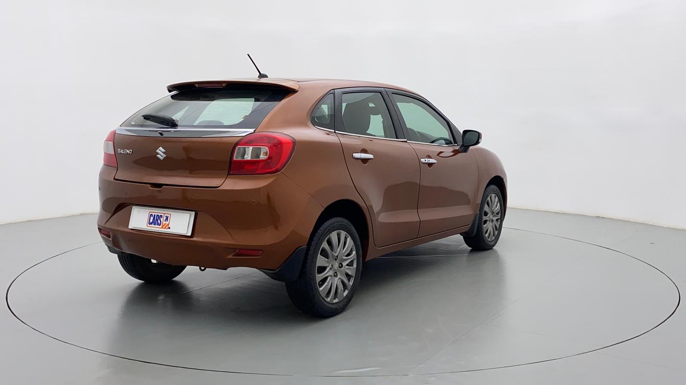 2017 Maruti Baleno ZETA 1.2 K12, Petrol, Manual, 53,908 km, Right Back Diagonal