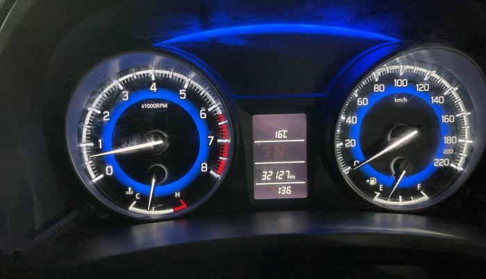 2016 Maruti Baleno DELTA PETROL 1.2, Petrol, Manual, 32,115 km, Odometer Image
