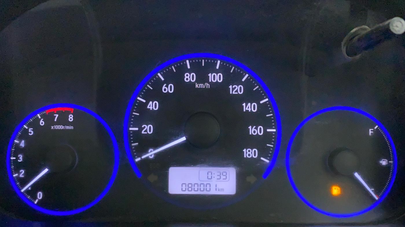 2018 Honda Brio S(O) MT, Petrol, Manual, 80,001 km, Odometer Image