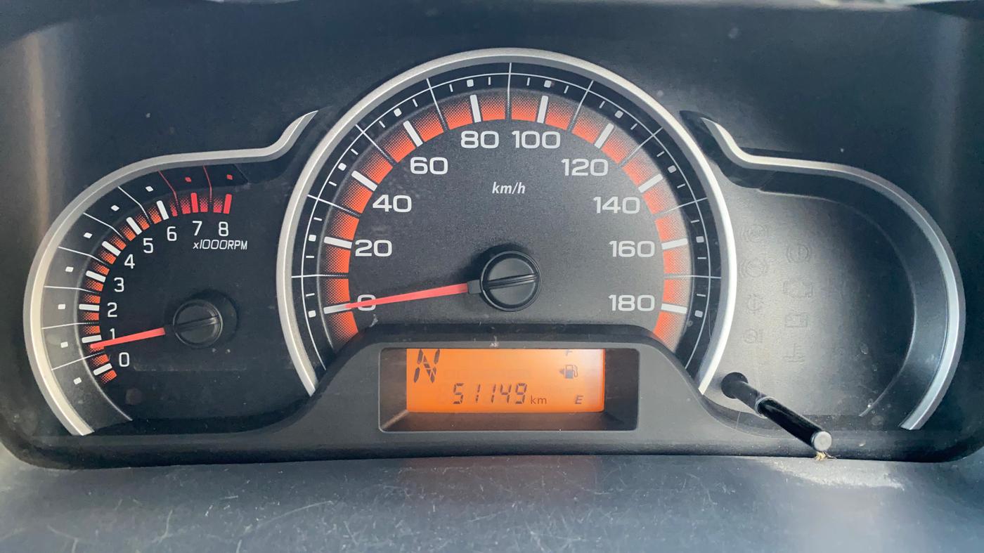 2017 Maruti Alto K10 VXI (O) AMT, Petrol, Automatic, 51,141 km, Odometer Image