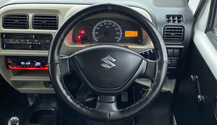 2020 Maruti Eeco 5 STR WITH A/C+HTR, Petrol, Manual, 33,114 km, Steering Wheel Close Up