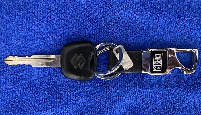 2020 Maruti Eeco 5 STR WITH A/C+HTR, Petrol, Manual, 33,114 km, Key Close Up