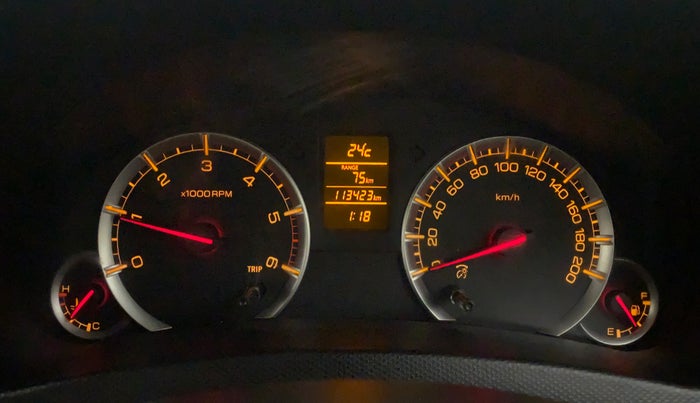 2014 Maruti Swift Dzire ZDI, Diesel, Manual, 1,13,423 km, Odometer Image