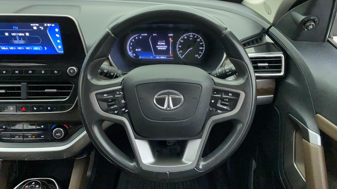 2019 Tata Harrier XZ 2.0L Kryotec, Diesel, Manual, 50,034 km, Steering Wheel Close Up