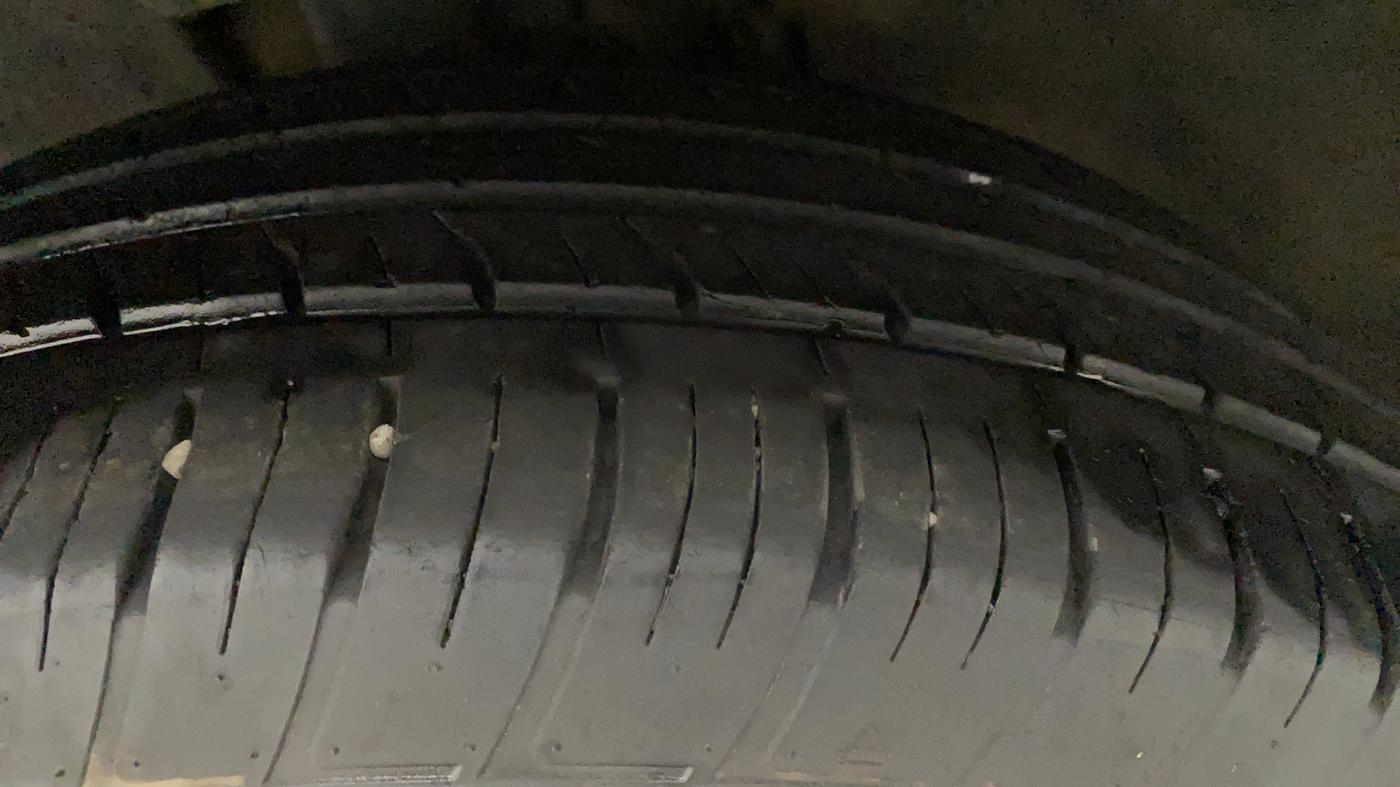2022 Tata Harrier XZA PLUS 2.0L KAZIRANGA, Diesel, Automatic, 47,235 km, Left Front Tyre Tread