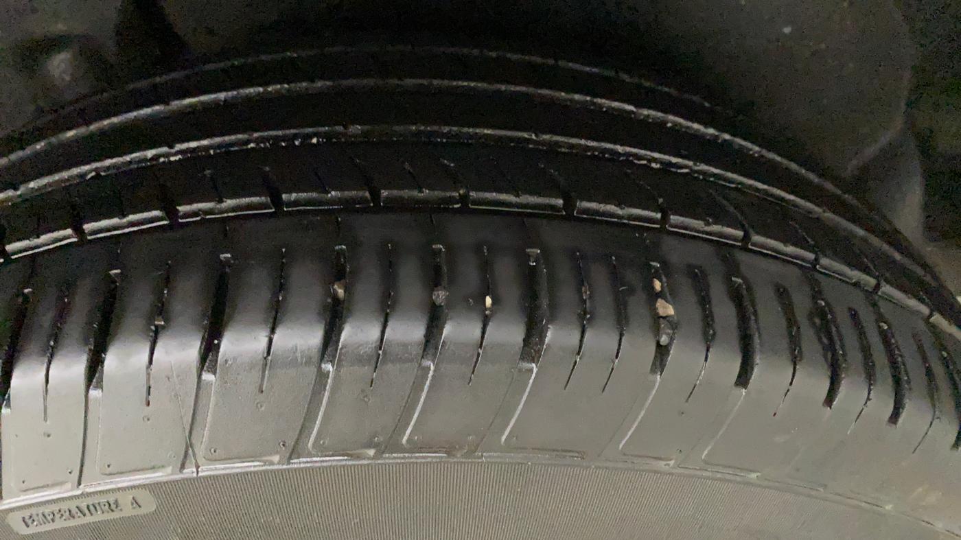 2022 Tata Harrier XZA PLUS 2.0L KAZIRANGA, Diesel, Automatic, 47,235 km, Left Rear Tyre Tread