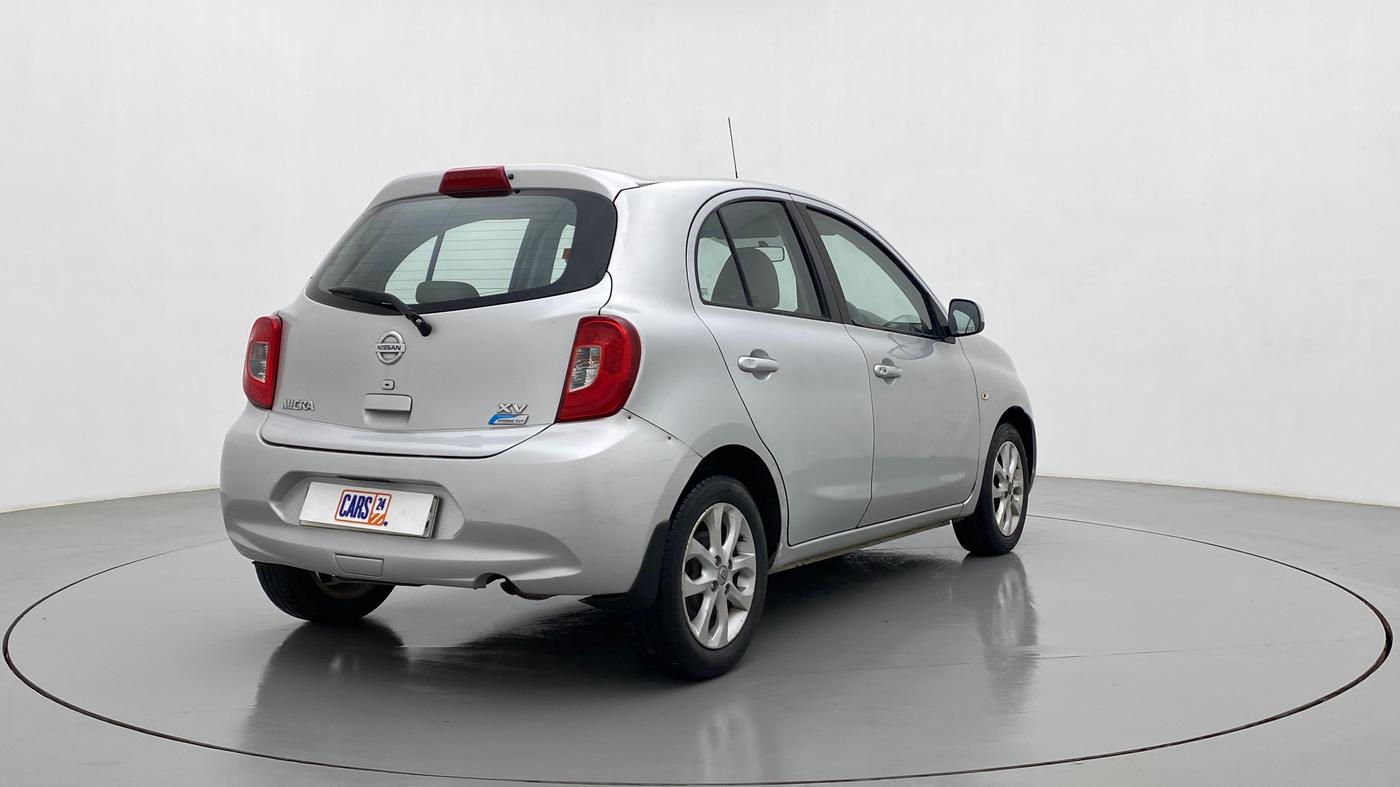 2014 Nissan Micra XV CVT, Petrol, Automatic, 57,497 km, Right Back Diagonal