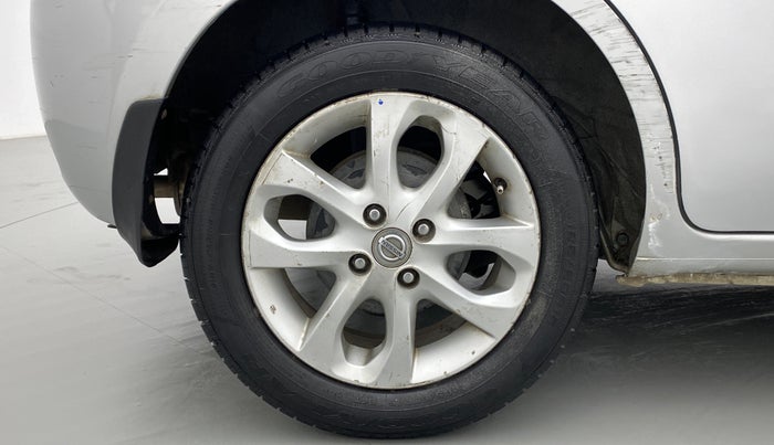 2014 Nissan Micra XV CVT, Petrol, Automatic, 57,497 km, Right Rear Wheel