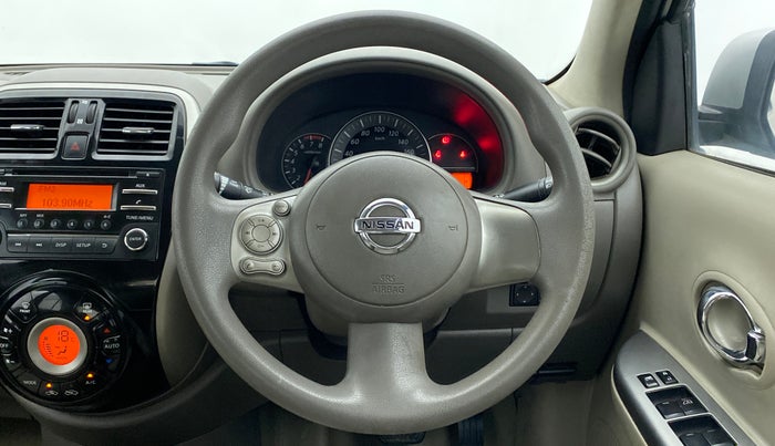 2014 Nissan Micra XV CVT, Petrol, Automatic, 57,497 km, Steering Wheel Close Up