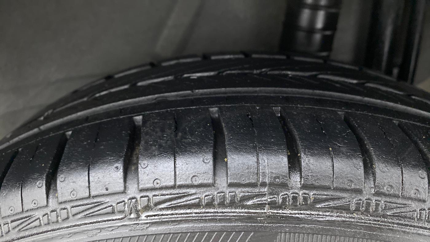 2014 Nissan Micra XV CVT, Petrol, Automatic, 57,497 km, Left Rear Tyre Tread