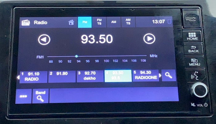 2018 Honda WR-V 1.2 i-VTEC VX MT, Petrol, Manual, 15,555 km, Infotainment System
