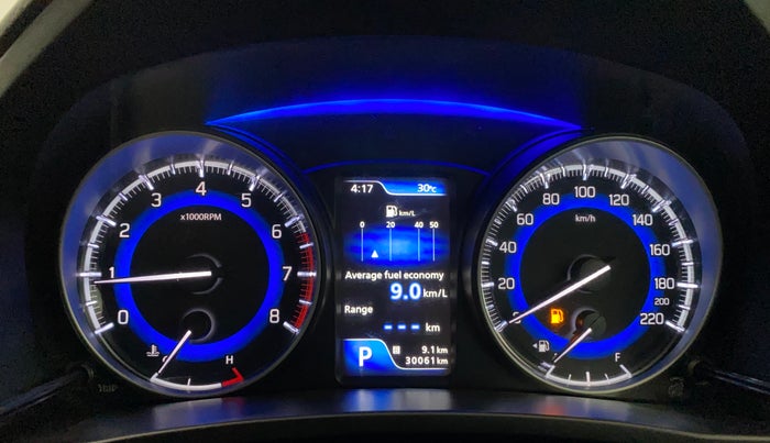 2021 Maruti Baleno ALPHA CVT PETROL 1.2, Petrol, Automatic, 30,052 km, Odometer Image