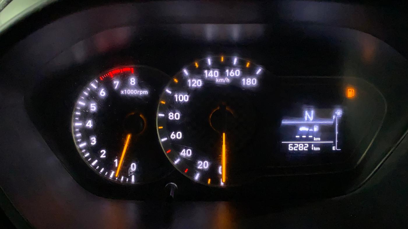 2019 Hyundai NEW SANTRO SPORTZ AMT, Petrol, Automatic, 62,884 km, Odometer Image
