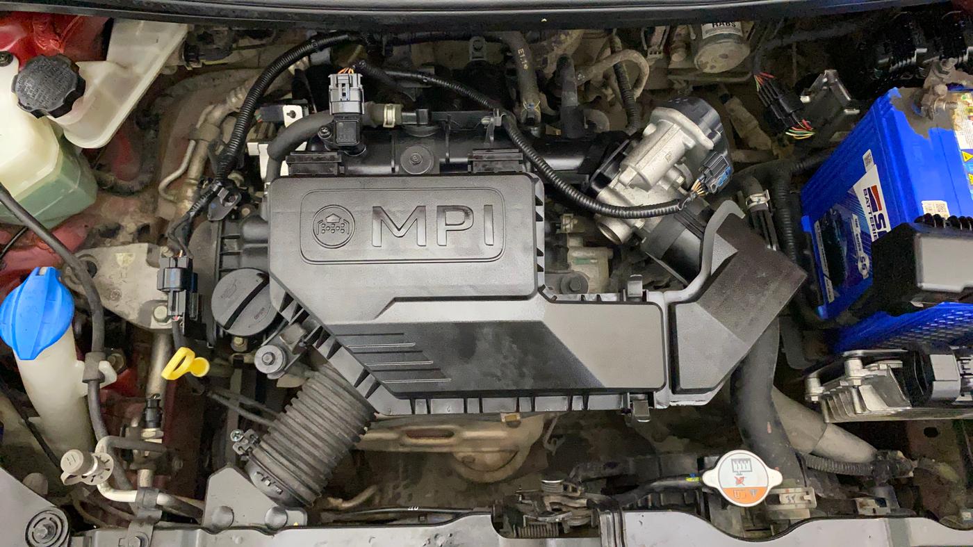 2019 Hyundai NEW SANTRO SPORTZ AMT, Petrol, Automatic, 62,884 km, Engine View
