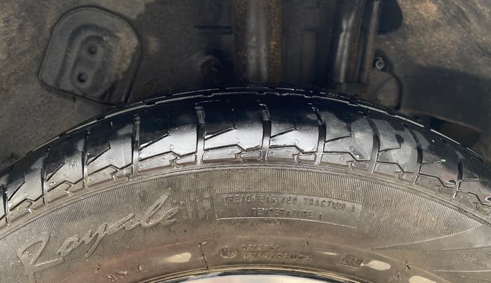 2019 Tata NEXON XZ PLUS PETROL, Petrol, Manual, 76,189 km, Left Rear Tyre Tread