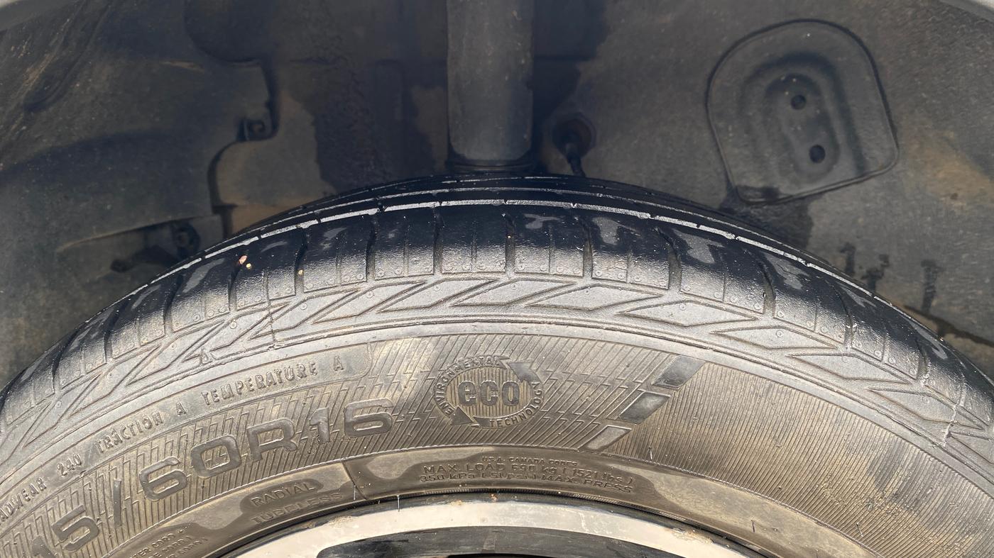 2019 Tata NEXON XZ PLUS PETROL, Petrol, Manual, 76,189 km, Right Rear Tyre Tread
