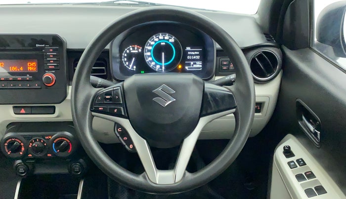 2019 Maruti IGNIS DELTA 1.2, Petrol, Manual, 30,287 km, Steering Wheel Close Up