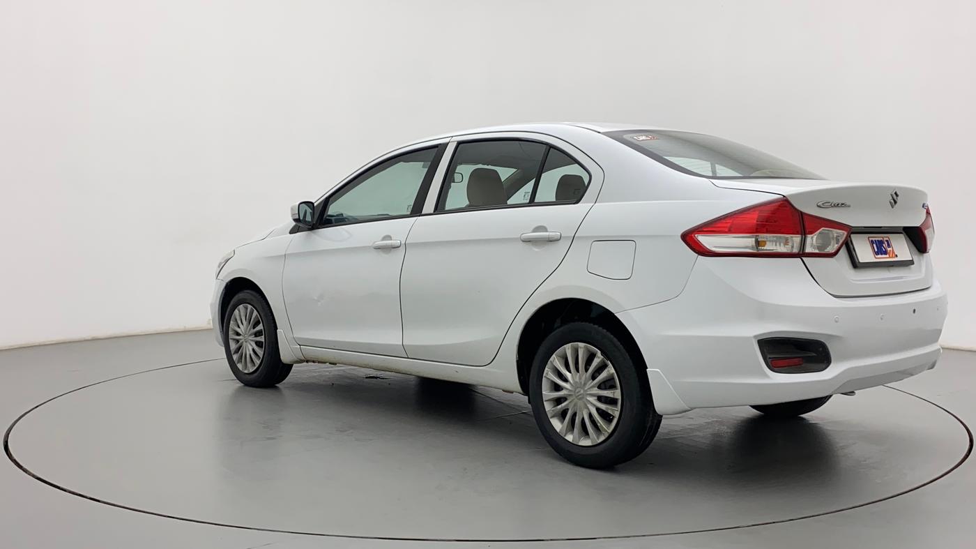2017 Maruti Ciaz SIGMA DIESEL 1.3, Diesel, Manual, 1,21,159 km, Left Back Diagonal