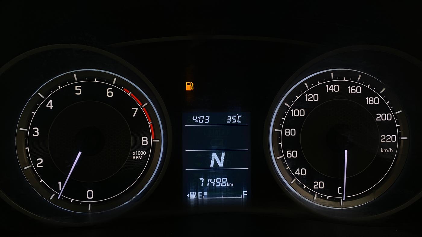 2018 Maruti Dzire ZXI PLUS AMT, Petrol, Automatic, 71,492 km, Odometer Image