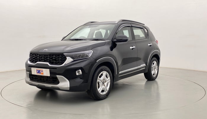 2020 KIA SONET HTX 1.0 IMT, Petrol, Manual, 10,339 km, Left Front Diagonal