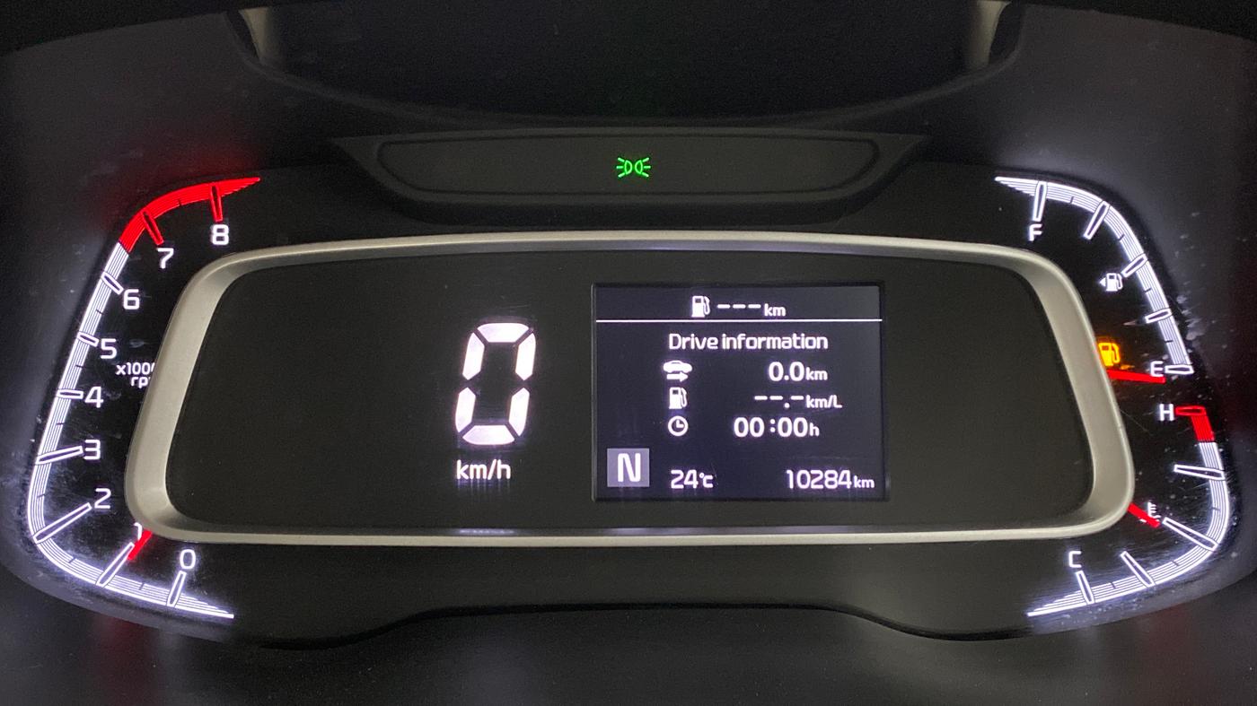 2020 KIA SONET HTX 1.0 IMT, Petrol, Manual, 10,339 km, Odometer Image