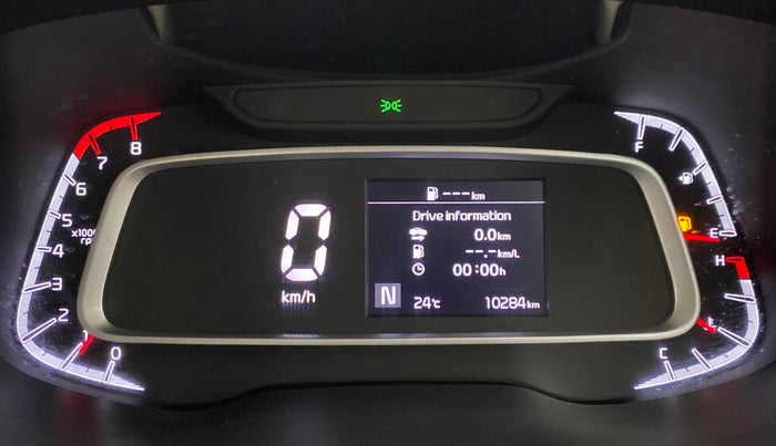 2020 KIA SONET HTX 1.0 IMT, Petrol, Manual, 10,339 km, Odometer Image