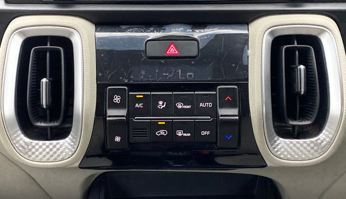 2020 KIA SONET HTX 1.0 IMT, Petrol, Manual, 10,339 km, Automatic Climate Control
