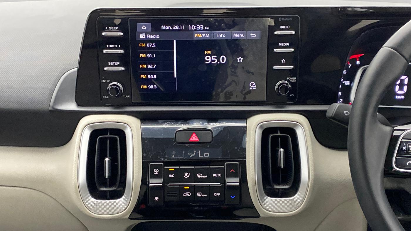 2020 KIA SONET HTX 1.0 IMT, Petrol, Manual, 10,339 km, Air Conditioner