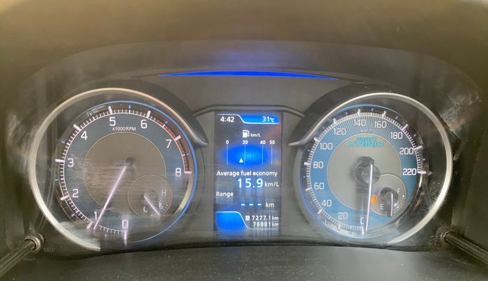 2020 Maruti XL6 ZETA MT, Petrol, Manual, 76,860 km, Odometer Image