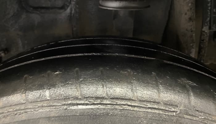2021 Tata Tiago XZA PLUS PETROL, Petrol, Automatic, 1,02,224 km, Left Rear Tyre Tread