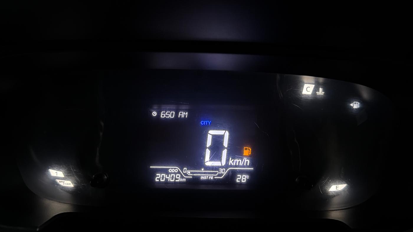 2024 Tata PUNCH PURE MT, Petrol, Manual, 20,409 km, Odometer Image