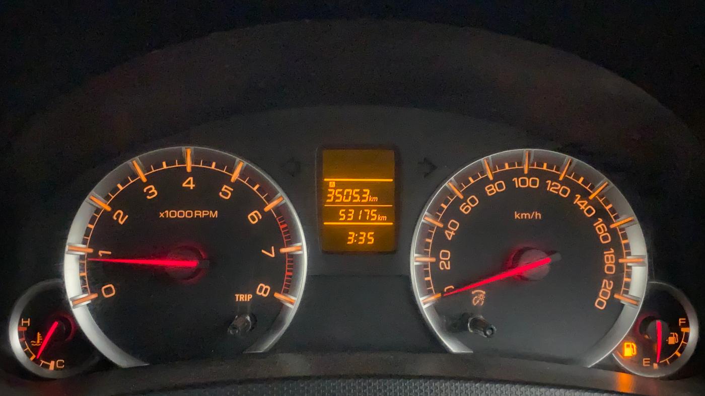 2014 Maruti Swift VXI, Petrol, Manual, 53,175 km, Odometer Image